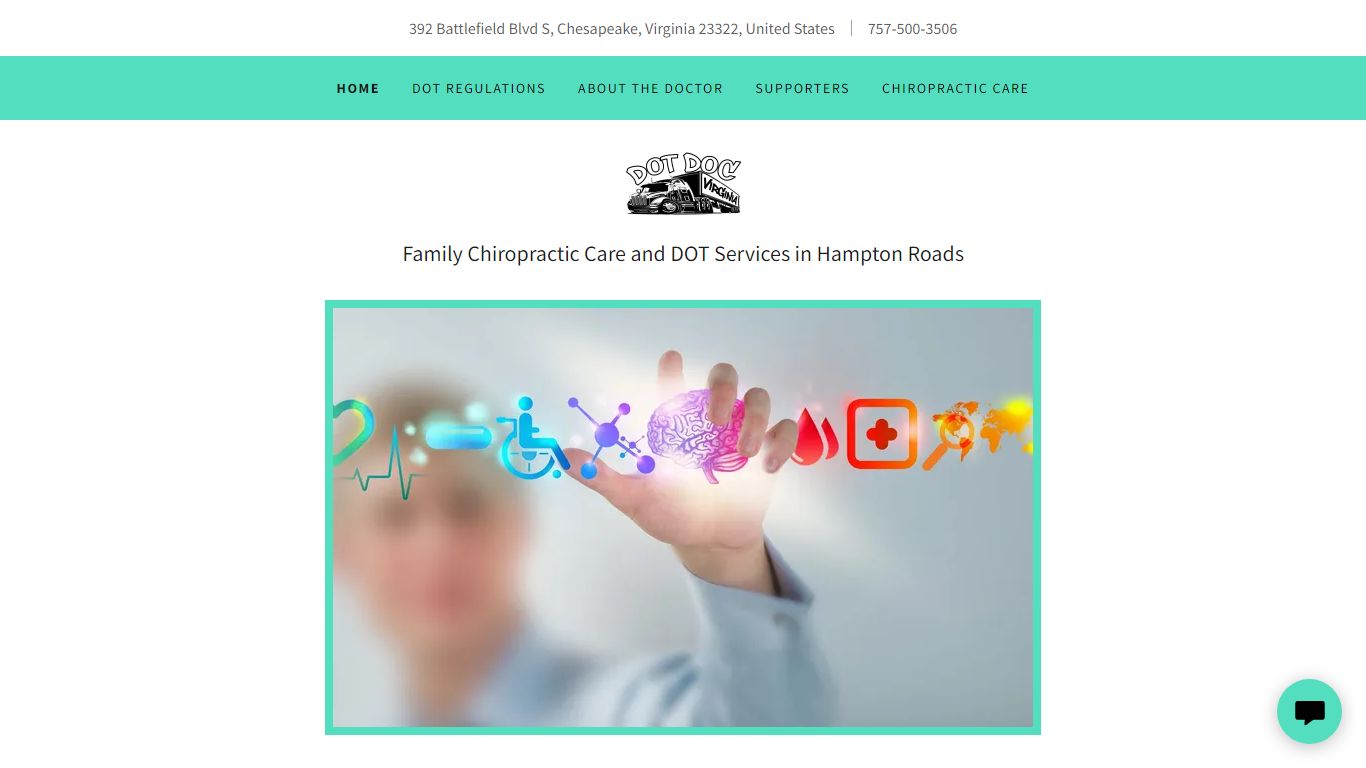 DOT Physicals, Chiropractor - DOT DOC VIRGINIA - Chesapeake, Virginia